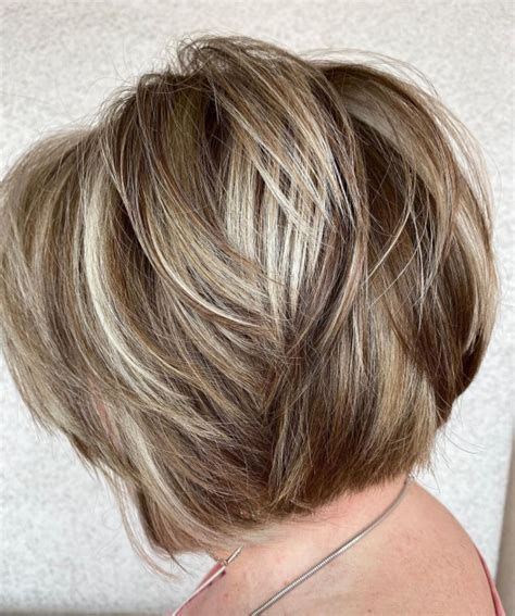 low maintenance haircuts for women over 50|choppy layered hairstyles for women over 50.